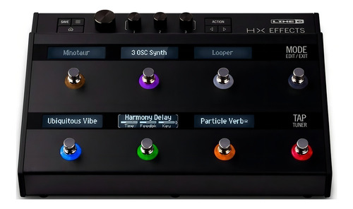 Pedal de efecto Line 6 Helix HX Effects Negro