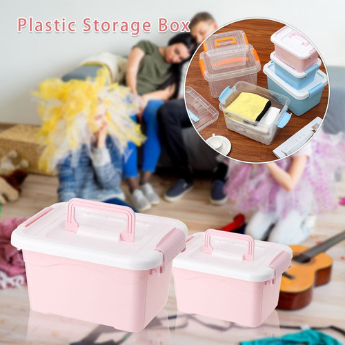 Cajas De Plástico Para Guardar Juguetes Para Colchas, Joyas,
