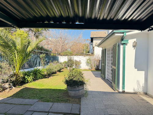 Arriendo Linda Casa 4 Dorms Mejor Sector Vitacura