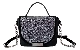 Steve Madden Bmelodie Stone Bolso (negro Multi)