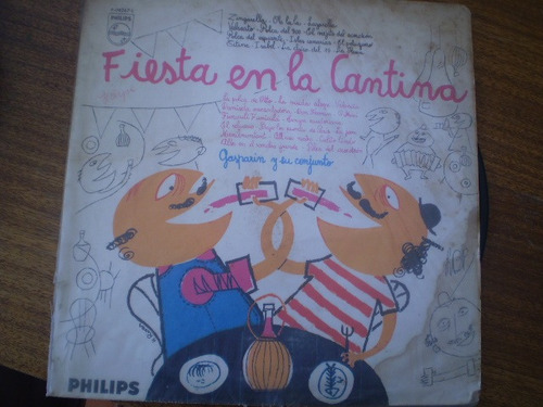 Vinilo Lp Gasparin Y Su Conjuunto Fiesta En La Cantin (u1321