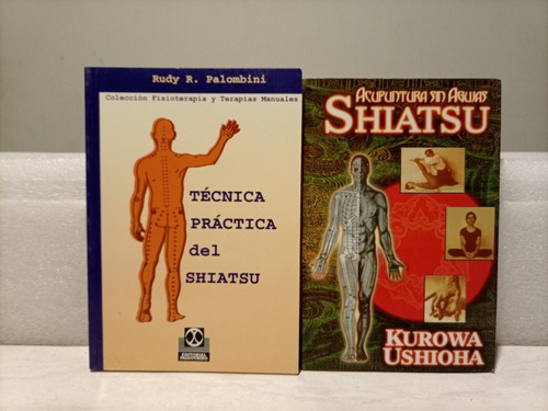 Libros. Dos Ejemplares Sobre Shiatsu