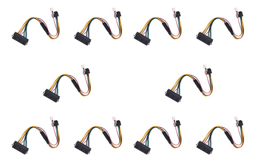 Cable De Fuente De Alimentación Atx Psu De 10 Pines Pcie A A