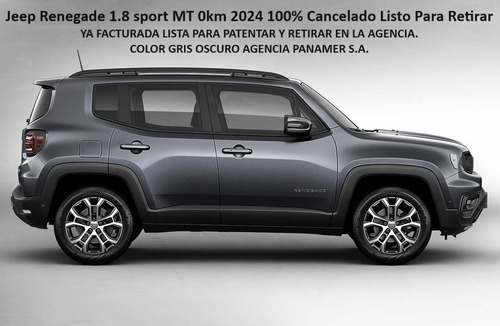 Jeep Renegade 2024 100% Cancelado Listo Para Retirar