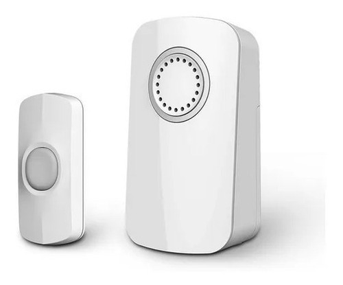 Timbre Inalambrico Exterior 100 Mts Blanco Etheos Digital