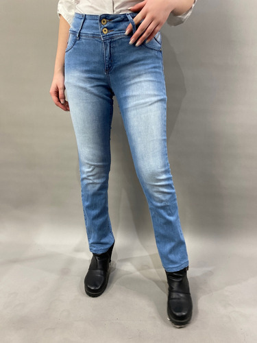 Jeans Sweet (talla M) Color Azul Con Uso Visible