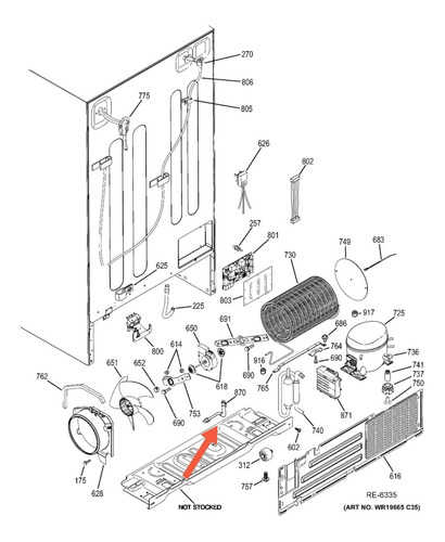 Arnés Inversor Refrigerador Ge Wr01f04234 Wr23x24463