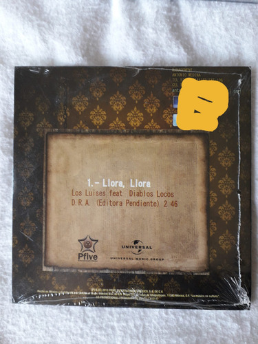 Los Luises Feat Diablos Locos Cd Promocional (Usado)