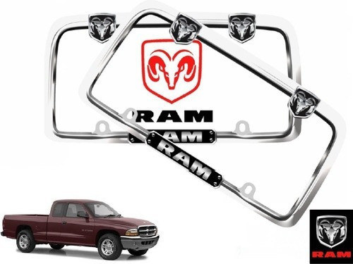 Par Porta Placas Ram Dakota 3.9 1998 Original