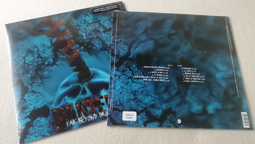 Pantera Far Beyond Driven Lp Blue Vinyl