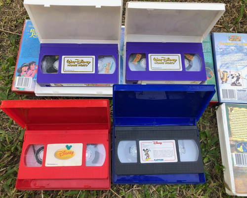 Lote De 15 Peliculas Vhs Disney Originales (Usado)
