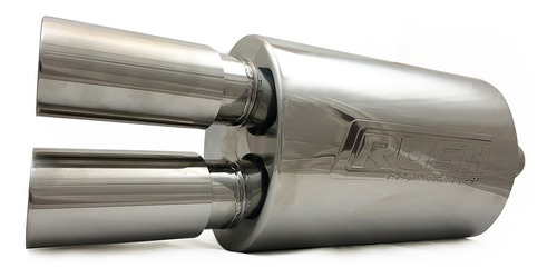 Mofle Escape Deportivo Rush Racing Exhaust R-117