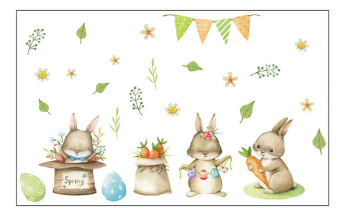 Yz Pegatinas En Forma De X Para Nevera De Pascua, Pvc,