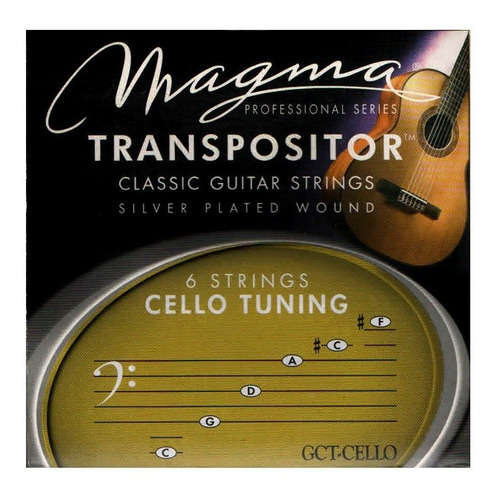 Encordado Guitarra Clasica Magma Transpositor Gct-cello