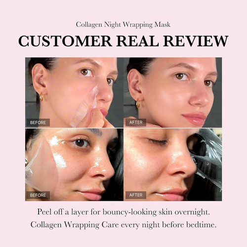 Ya Mascarilla Envolvente De Colágeno De Noche Medicube
