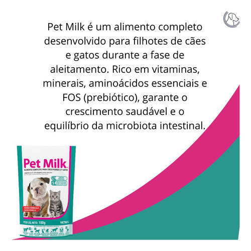 Pet Milk 100g (substituto Do Leite Materno)