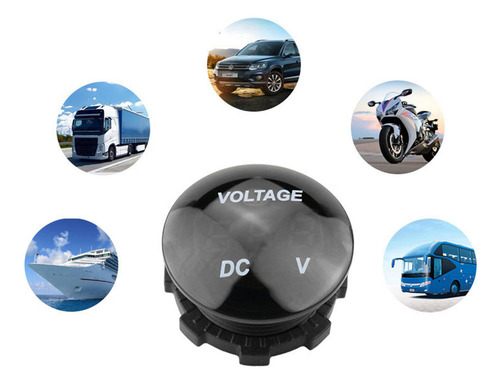 (r) Para Voltímetro Digital Led Dc 12 V-24 V Para Coche, Mot
