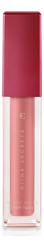 Batom Líquido Niina Secrets Matte Rose Gardênia 4ml Eudora