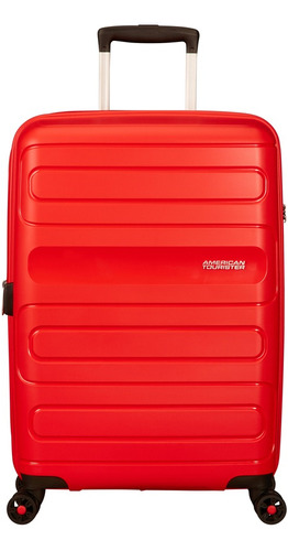 Maleta American Tourister Sunside Grande Color Rojo Lisa