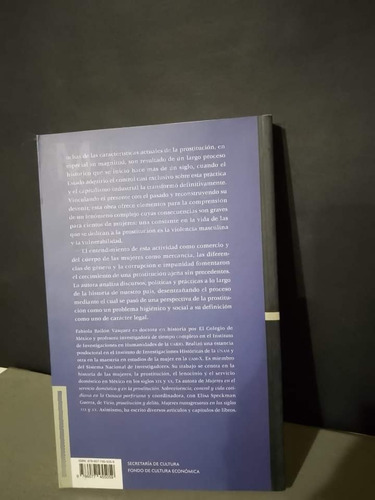 Prostitución Y Lenocinio En México,siglos Xix Y Xx