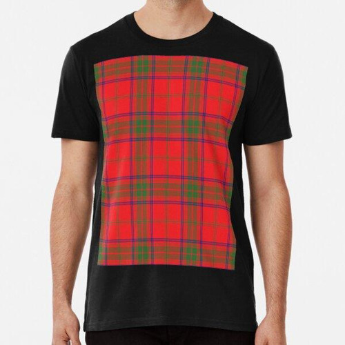 Remera The Ross Clan Crest Tartan Plaid Algodon Premium