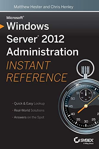 Libro: Microsoft Windows Server 2012 Administration Instant