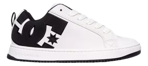 Zapatillas Dc Court Graffik Boys Blanco