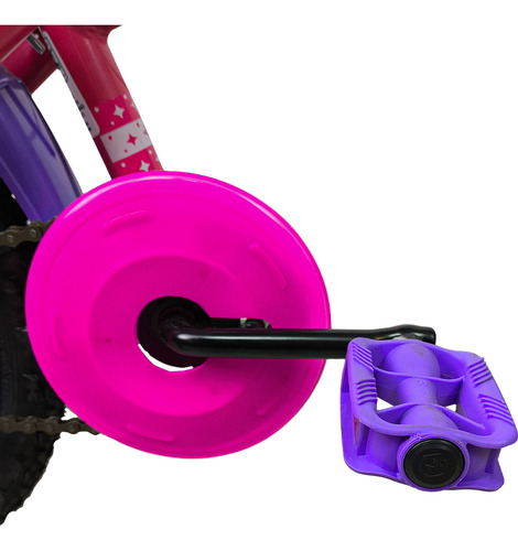 Bicicleta Infantil Aro 16 Bloom Rosa Perola 4s 2023 Houston