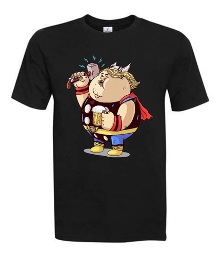 Polera Niño - Thor Gordo - Diseño 113 Dtf 