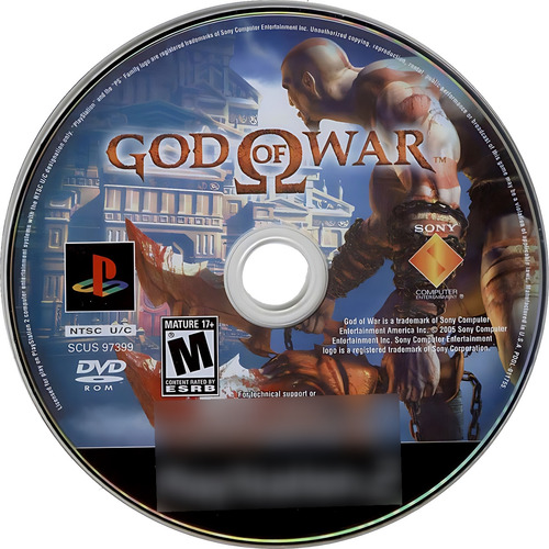 Jogo Repro God Of War Dublado - Ps2 Midia Fisica