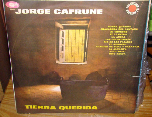 Jorge Cafrune Tierra Querida Lp Uruguayo / Kktus