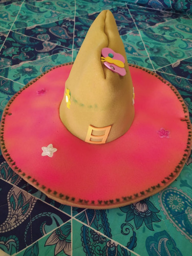 Sombrero De Bruja De Goma Espuma (Usado)