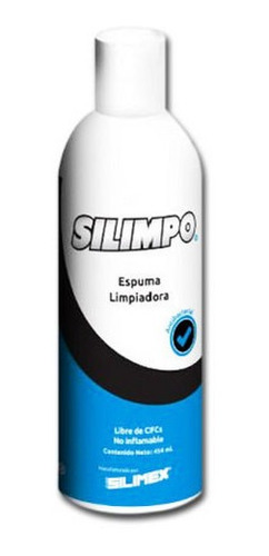Espuma Limpiadora Silimex, De Uso Externo, 454ml.
