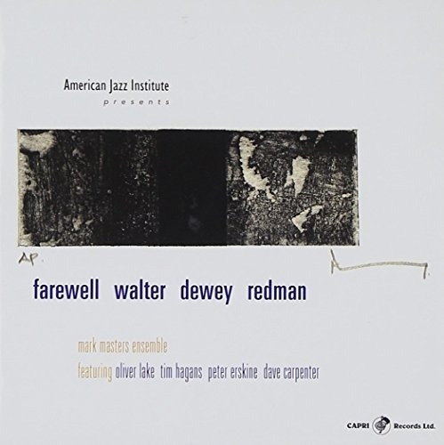 Masters Mark Farewell Walter Dewey Redman Usa Import Cd