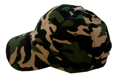 Gorra Camuflada Woodland - Ejercito - Ideal Para Caza