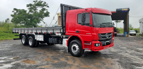 Mercedes Benz Mb Atego 2426 Cabine Leito Teto Baixo Truck
