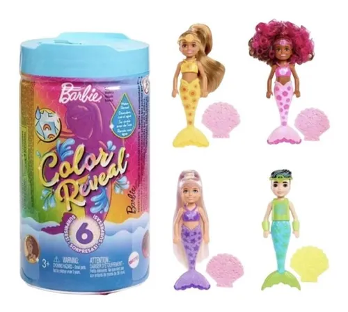 Barbie color reveal sirena mercado libre sale