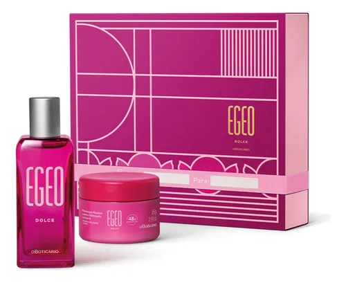 Kit Presente Egeo Dolce: Colônia + Merengue Hidratante Gênero Feminino