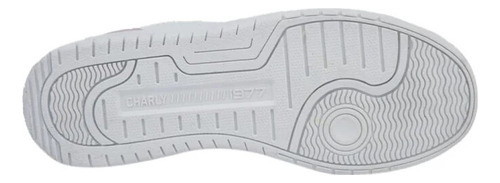Tenis Casual Charly 8002 De Dama En Color Blanco/ Rosa