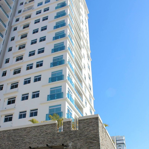 For Rent Apartamento Amueblado Piso 10 En Bella Vista Av. Sarasota De 3 Habitaciones Piscina Y Gym