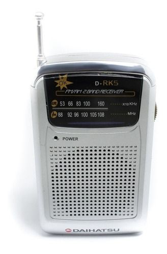 Radio Portátil Am Fm Daihatsu D-rk5 Agente Oficial Caba