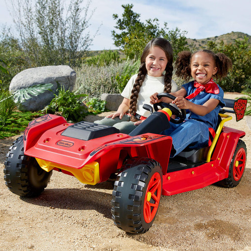 Montable Eléctrico. Dino Dune Buggy. B Recarga 12v. 2 Plazas Color Rojo