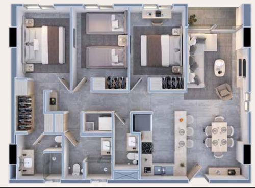 Departamento En Venta En Pedregal De La Huasteca En Santa Catarina