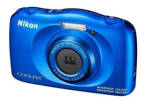 Nikon Coolpix W150 compacta cor azul
