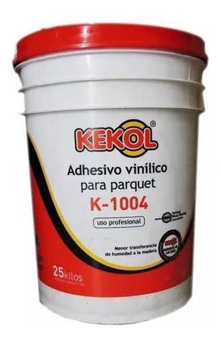 Adhesivo Piso Madera Parquet Acuosa Kekol K1004 25kg / C