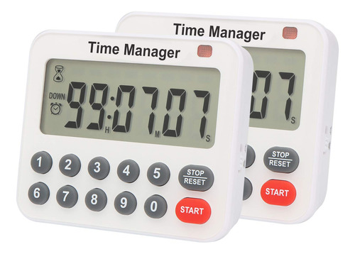 Temporizador De Cocina Aimilar Ay4052-2 Con Imán Y Alarma Negro Nombre Del Diseño