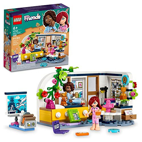 Lego Friends Aliya's Room 41740, Cama Pequeña Para Fiestas D