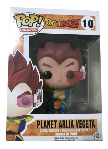 Funko Pop Vegeta Planet Arlia Vegeta 10
