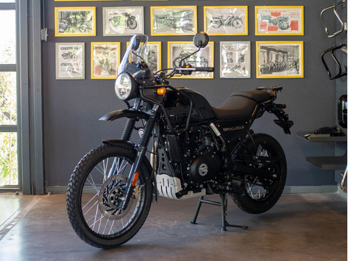Imagen 9 de 25 de Royal Enfield Himalayan Granite Black Bs6 Reserva Hoy