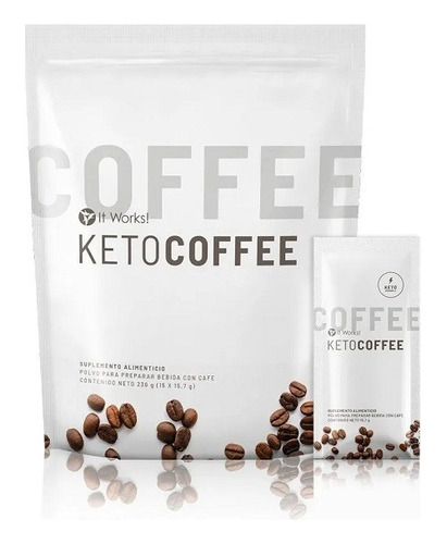 It Works Ketto Coffee (15 Sobres) Cafe Keto